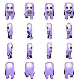 Fly - Rpg Maker Ao Oni Sprite Transparent PNG - 600x560 - Free