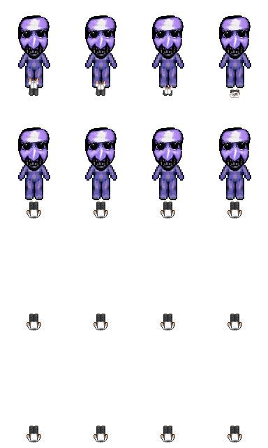 Ao Oni Sprite Animation 