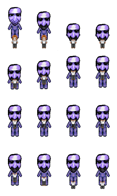 Ao Oni Sprite png