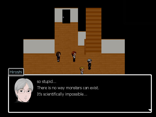 Hiroshi from Ao Oni join the battle!, RPG Maker Games