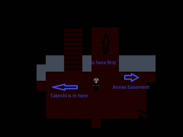 Ao oni part 1 piano puzzle and basement key