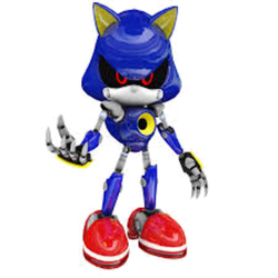 81320 - safe, artist:ravencorona, metal sonic (sonic), neo metal sonic ( sonic), dragon, fictional species, robot, anthro, sega, sonic heroes, sonic  the hedgehog (series), 2020, acrylic, apocalypse, badass, blue body, boss,  cloud, epic