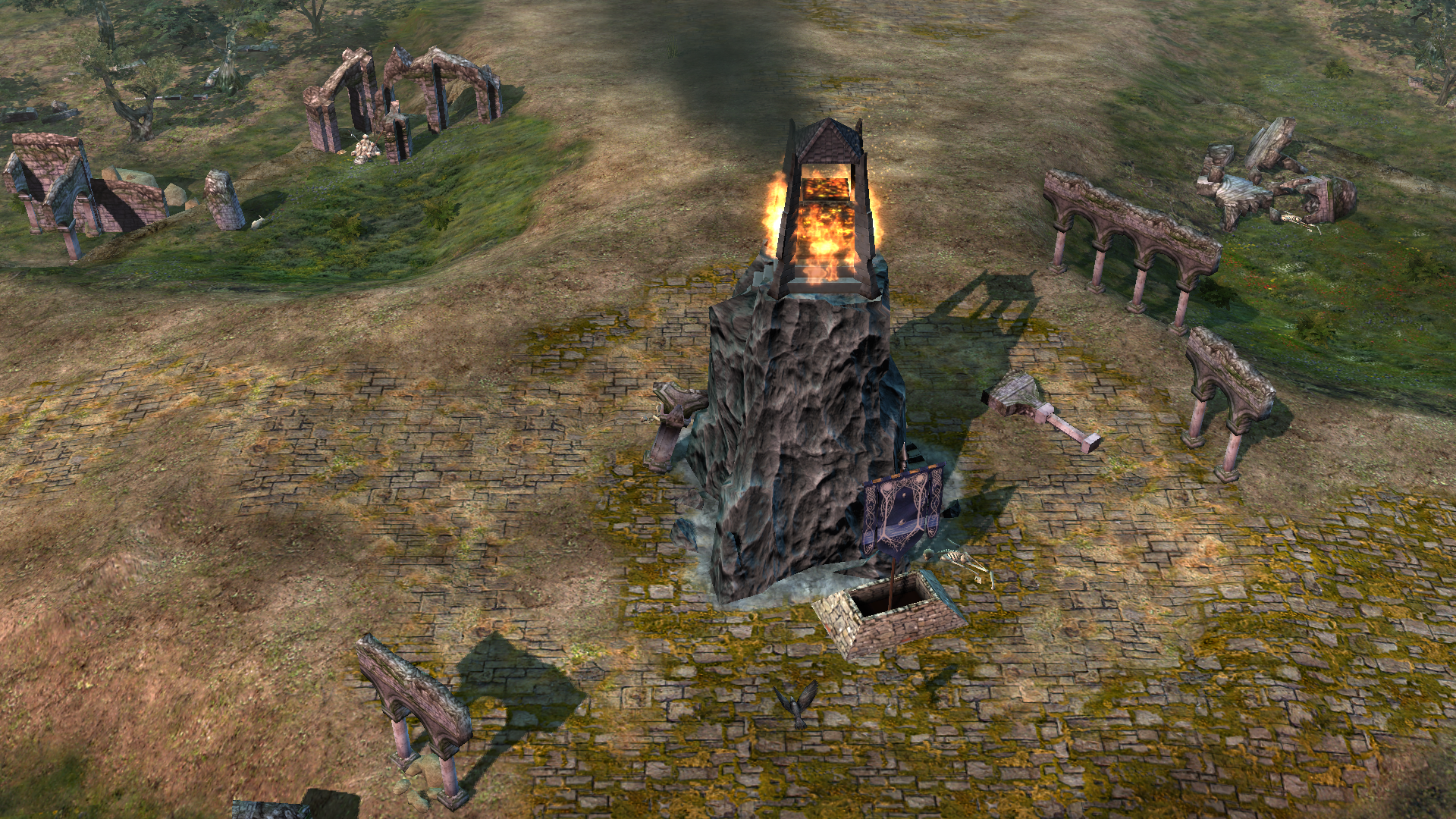 lord of the rings signal fire lord of the rings signal fire