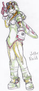 Original concept artwork of Redd.