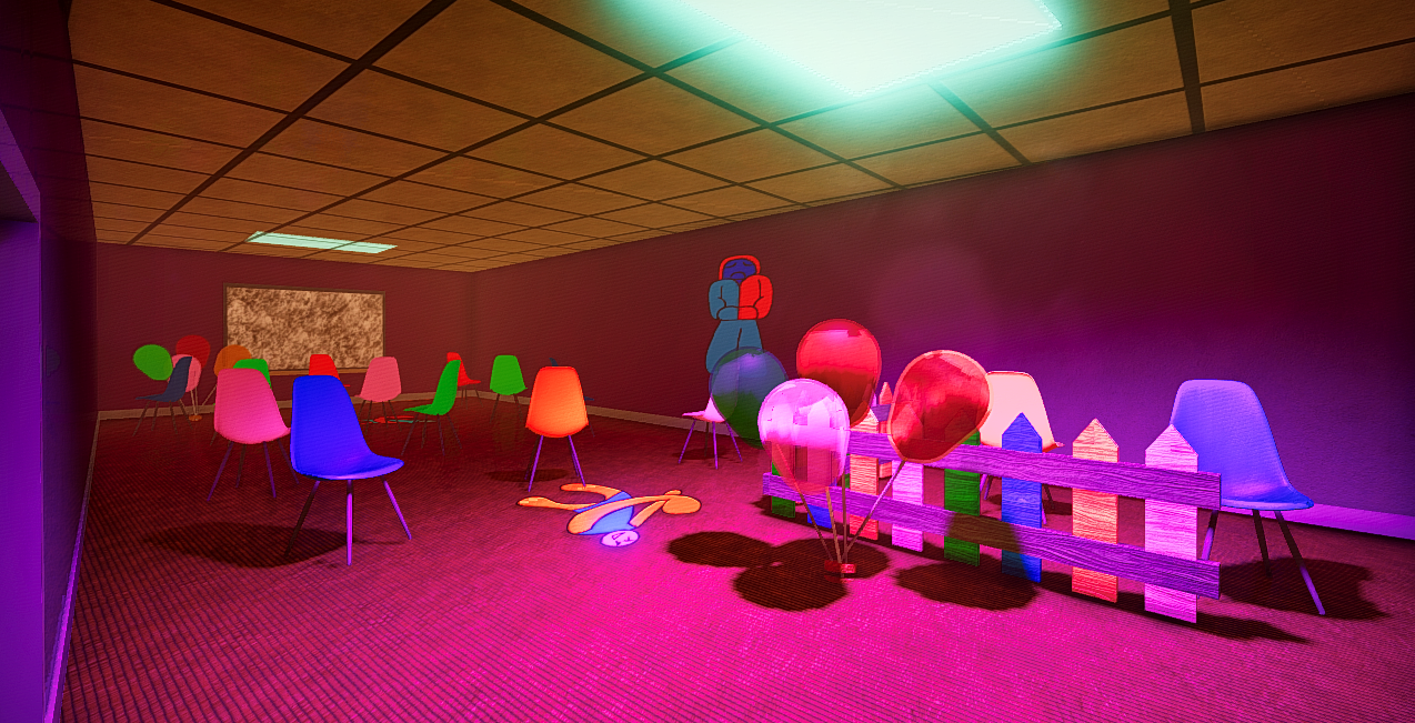 Pre Alpha v. 2.0: 3.0: The Funrooms (Update), Apeirophobia Roblox Wiki