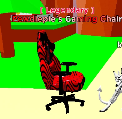 Pewdiepie S Gaming Chair Apex Simulator Wiki Roblox Wiki Fandom