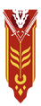 Insignia of the Dragon Company, a member mercenary company.