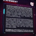 Outlands TV's statement about Forge's murder.[16] Released January 28, 2020