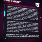 OTV’s statement on Forge’s death