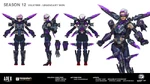 Concept art of Valkyrie's Sky Orchid skin.[5]