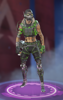 Octane Apex Legends Wiki The victory lap skin changes octane's costume to black, sky blue, and grey color. octane apex legends wiki