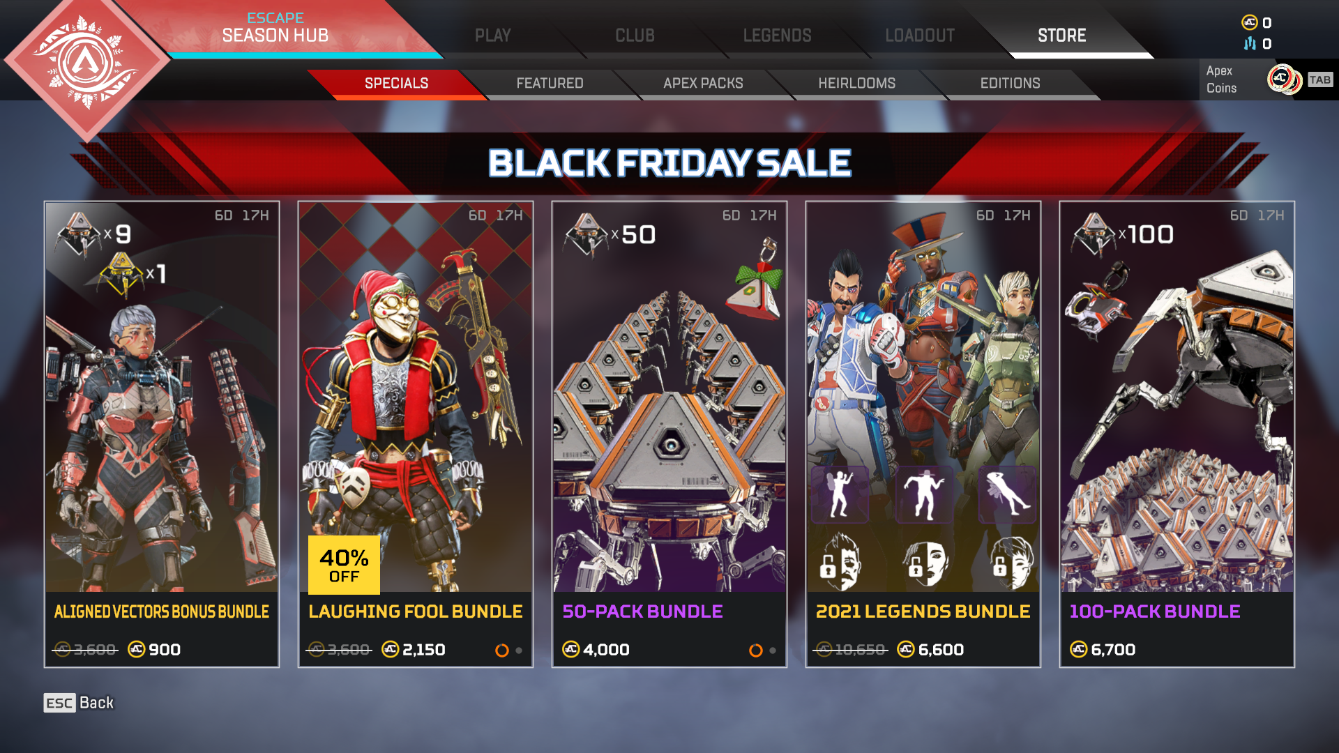 Steam :: Apex Legends :: BLACK FRIDAY SALE