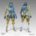 Concept art of Octane's XL-R8 skin.[13]