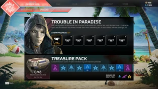 Trouble in Paradise tab overview