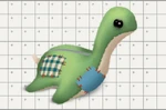The original Nessie plush made for her by her mother.[5]