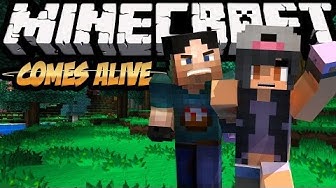 Minecraft, THE SIMS in Minecraft! (Minecraft Comes Alive!)