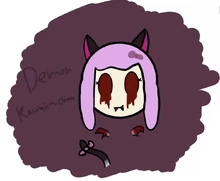 Rosyundertaleidk, I couldn’t figure out a way to give a mei’fwa horns..