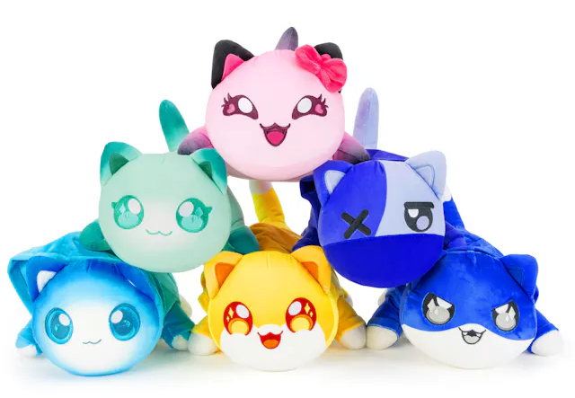 Meemeow Aphmau Plush Meemeows Space Cats Plushie Bunle - Temu