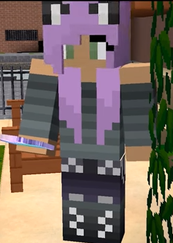 Screenshots I took of Michi's new outfit!! HUZZAH 💍💜 : r