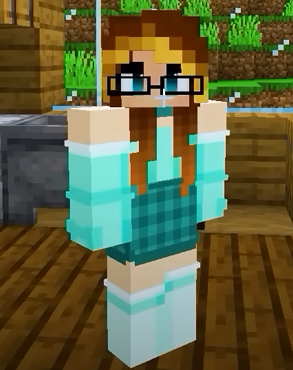 Kim, Minecraft Skin