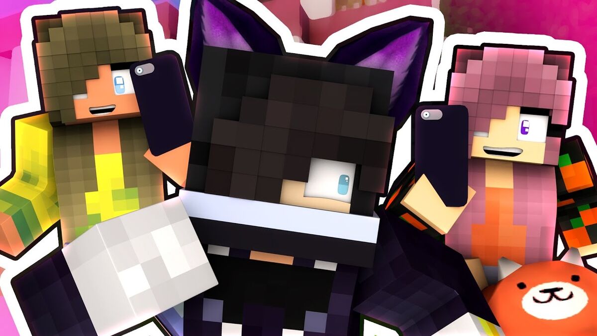 Aphmau ZANE DON'T GO KITTY KITTY KC CRIED - MINECRAFT ANIMATION