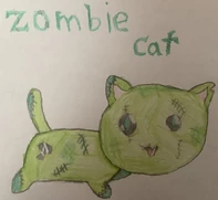 Rosyundertaleidk, for a fun school activity, we had to draw a zombie cat! But I didn’t like the style. i asked my teacher if it was ok to draw a different zombie cat, she said yes. First thing that comes to mind is one of Aphmau’s plushies. If you see this, Jessica, please make this a thing! <3