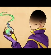 Michael with a Forever potion