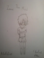 Zane as a maid, Zanerina ~By Adelritzo