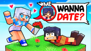 DATING as a CRAZY FAN GIRL in Minecraft