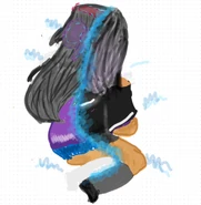 Aphmau on left and IDK on right. I littarly made as soon as the tralier came out for Mystreet EKKKKK! Art by Kitiana Feel free to use image add credit