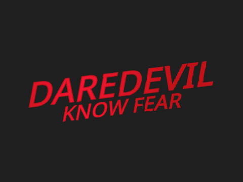 daredevil to know fear