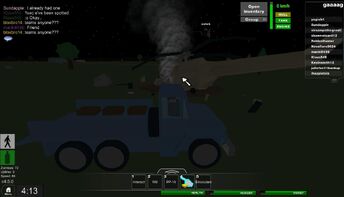 roblox apocalypse rising military car