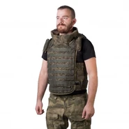 Надетый бронежилет