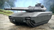 Малозаметный танк PL-01