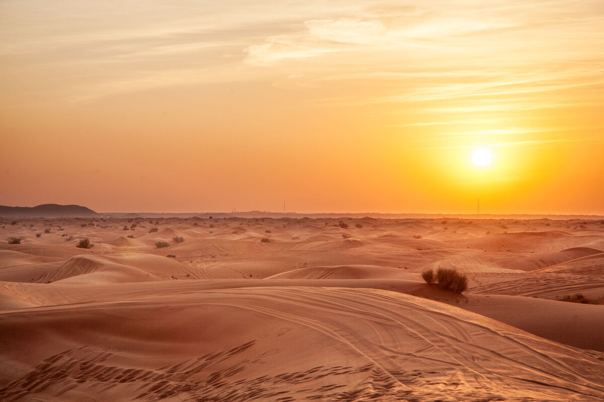 D desert. Пейзаж пустыни Кызылкум. Закат в пустыне. Рассвет в пустыне. Солнце в пустыне.