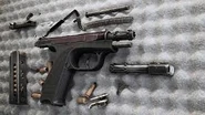 Разобранный ГШ-18