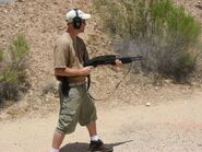 SPAS-12 в руках
