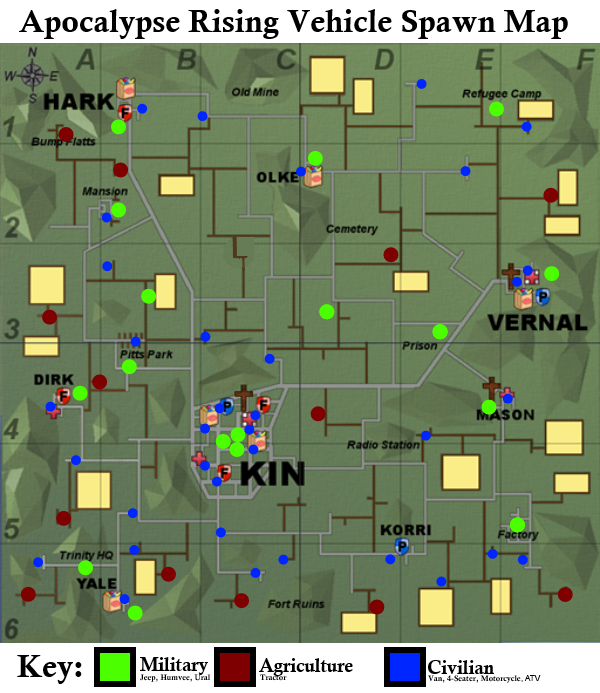 Vehicles The Apocalypse Rising Wiki Fandom - roblox apocalypse rising map reborn