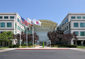 Fachada del Apple Infinite Loop