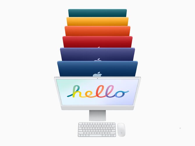 Nueva iMac. Colorida y Elegante