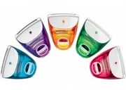 iMac G3 de varios colores.