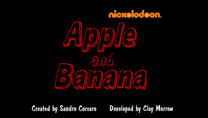 banana logo apple
