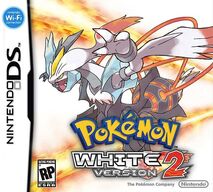 Boxart japonés de Pokémon Edición Blanca 2