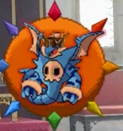 Skullsaber in his Uber Form granted to him by the Gem of Metamorphosis.