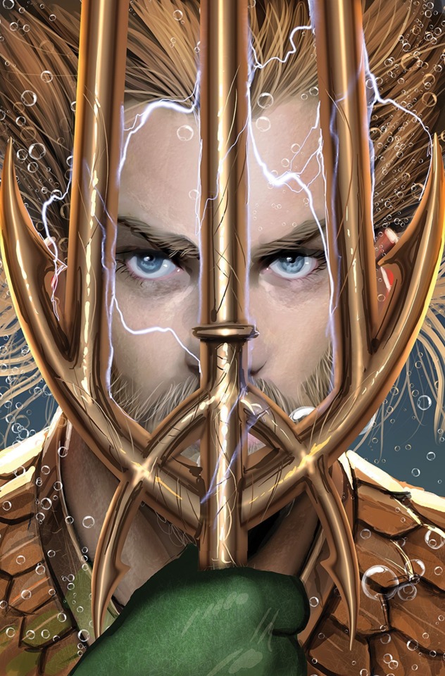 Why does Aquaman's trident have five prongs?