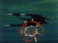Sea Saucer Under Attack
