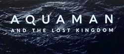 Aquaman and the Lost Kingdom logo