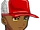 Red Server Cap