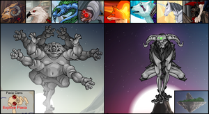 The eight elemental clans.