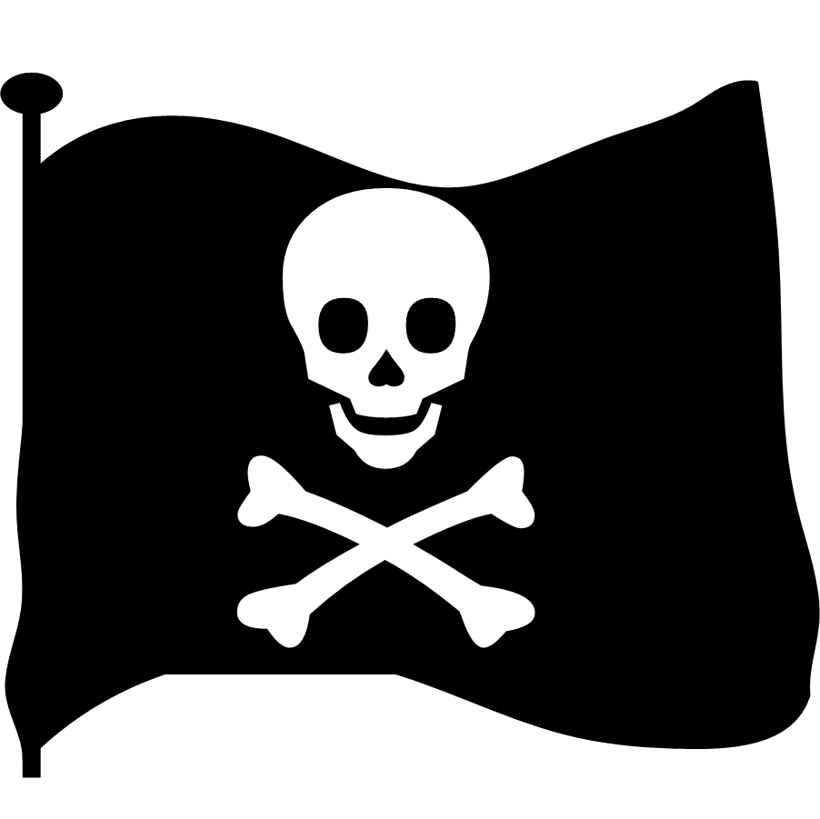 Пиратская ж. Пиратский флаг. Пиратские атрибуты. Пиратский знак.